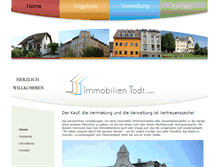 Tablet Screenshot of immo-todt.de